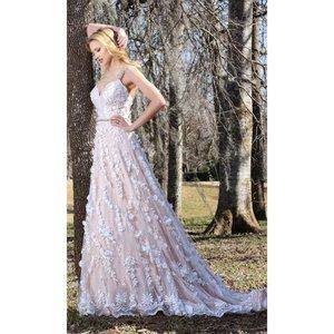 Ashley & Justin 10412 Wedding Gown Size 12 NEW